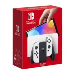 Nintendo Switch OLED Model Neon White Joy-Con