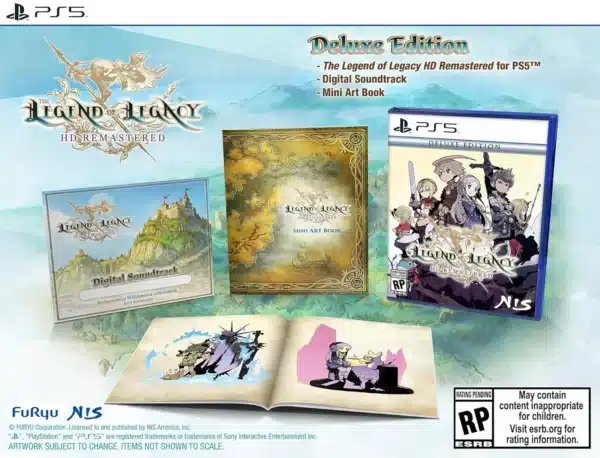 The Legend of Legacy HD Remastered Deluxe Edition PlayStation 5